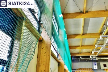Siatki Radomsko - Duża wytrzymałość siatek na hali sportowej dla terenów Radomska