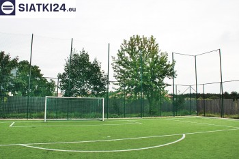 Siatki Radomsko - Tu zabezpieczysz ogrodzenie boiska w siatki; siatki polipropylenowe na ogrodzenia boisk. dla terenów Radomska