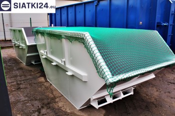 Siatki Radomsko - Siatka przykrywająca na kontener - zabezpieczenie przewożonych ładunków dla terenów Radomska